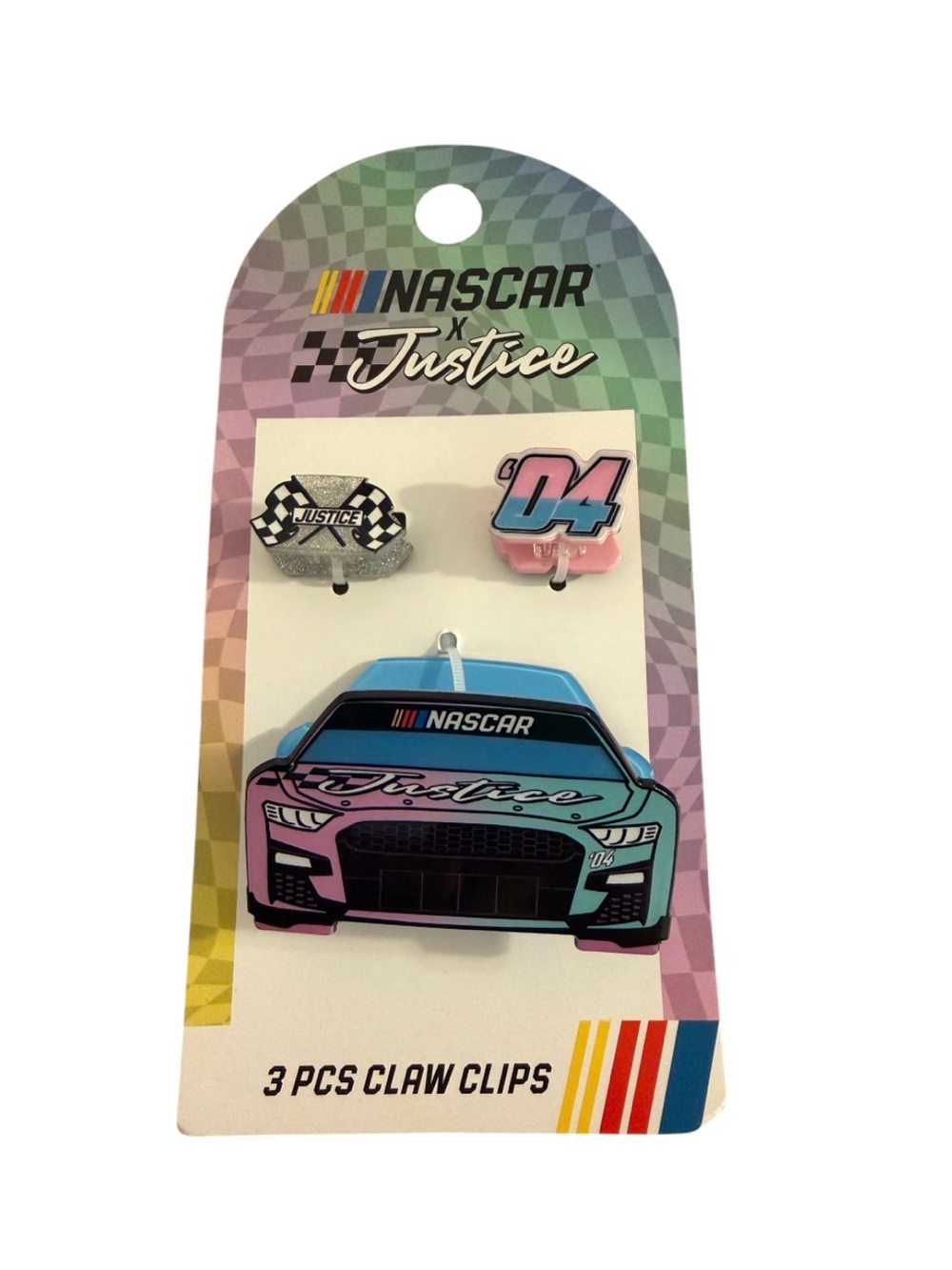 NASCAR X Justice Hairclip Set